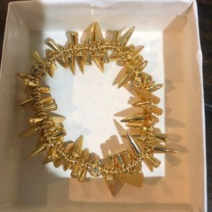 Stella and Dot gold stretch bracelet